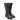 Stivale donna platform in pelle Francesco Brunelli  AO800 vit nero