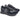 Sneaker uomo in pelle e tessuto nero Blauer TOKYO01