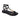 Sandali Donna Nero King of hearts in ecopelle nera GD470