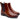 Stivaletto Donna con cerniera in Pelle color cuoio KEYS K-11362