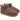 Stivaletto in tessuto marrone imbottito con ecopelliccia Donna Grunland Chab po1849 I4