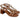 Sandali alti donna Lejade in camoscio color tabacco 4050