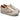 Sneakers donna Grunland in pelle/tessuto beige NILE Sc6274 68 panna