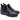 Beatles donna in pelle nera con accessorio King of hearts 4227
