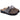 Ciabatta donna in pelle grigia laminata con sottopiede estraibile Grunland DAMI CE0472 68