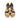 Sandali donna dorking by fluchos in pelle nera D8542