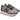 Sneakers Donna misto tessuto e camoscio grigio Keys K-11291