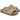 Ciabatta in pelle scamosciata con fibbie Donna Free Life 1781D gringo ALMOND