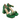 Sandalo tacco alto donna in pelle Just juice M682M4VIT VIT GREEN