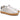 Sneaker uomo Blauer in pelle bianca e talloncino blu S6LOWELL01