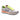 Sneaker uomo Sun68 fluo in tessuto bianco Z36102
