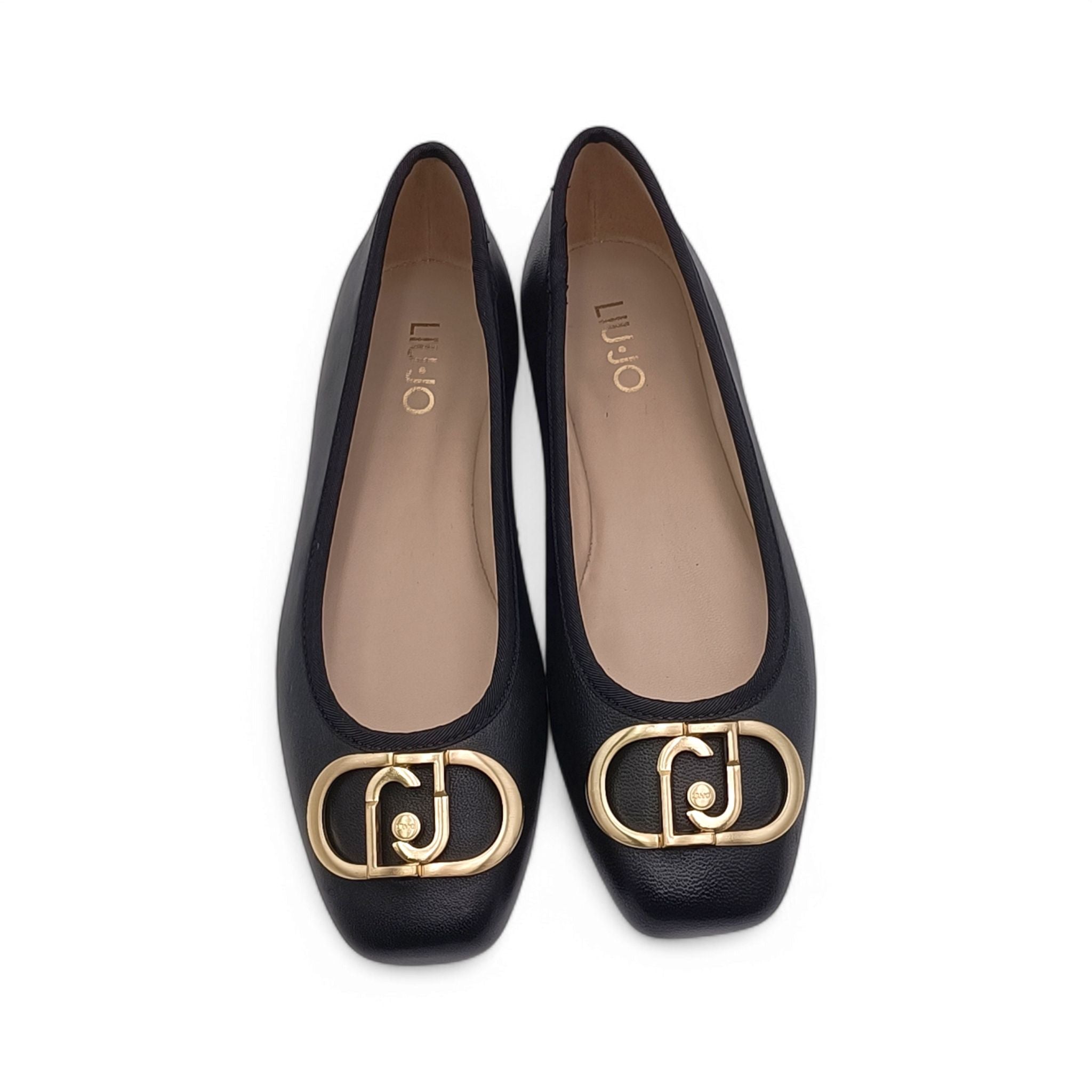 LIU JO FLATS WITH ALL-OVER RHINESTONES - Ballerina's met enkelbandjes LIU JO FLATS WITH ALL-OVER RHINESTONES - Ballerina's met enkelbandjes