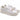 Sneaker donna in pelle bianca con accessorio dorato Liu jo KIKI 01
