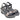 Sandalo zeppa Donna Repo 85249 nero