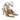 Slingback allacciata donna King of Hearts oro